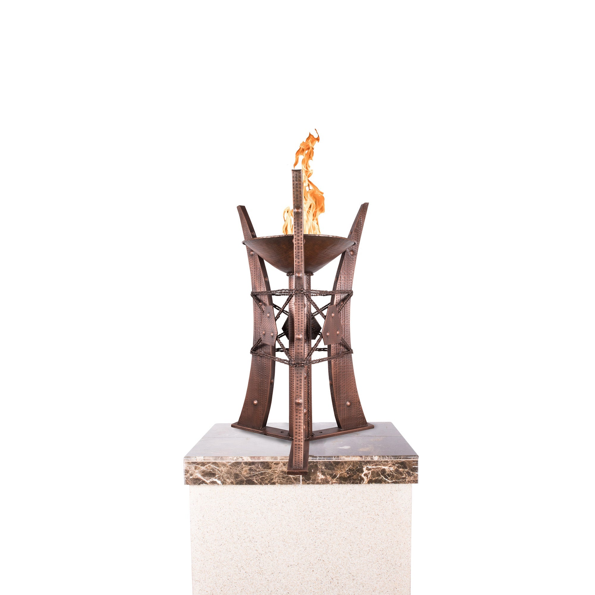 The Outdoor Plus Bastille Fire Tower Hammered Copper