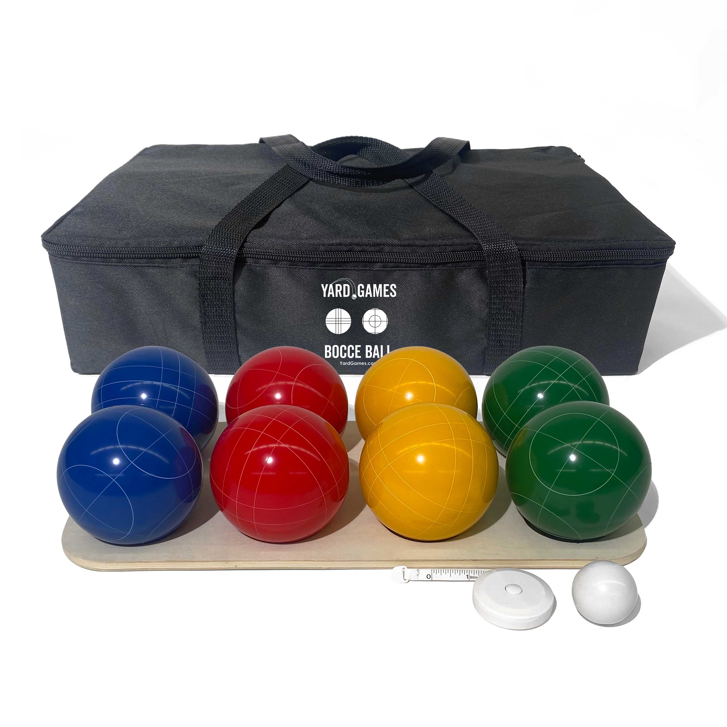 Yard Games Bocce Ball Premium 4 Color Set