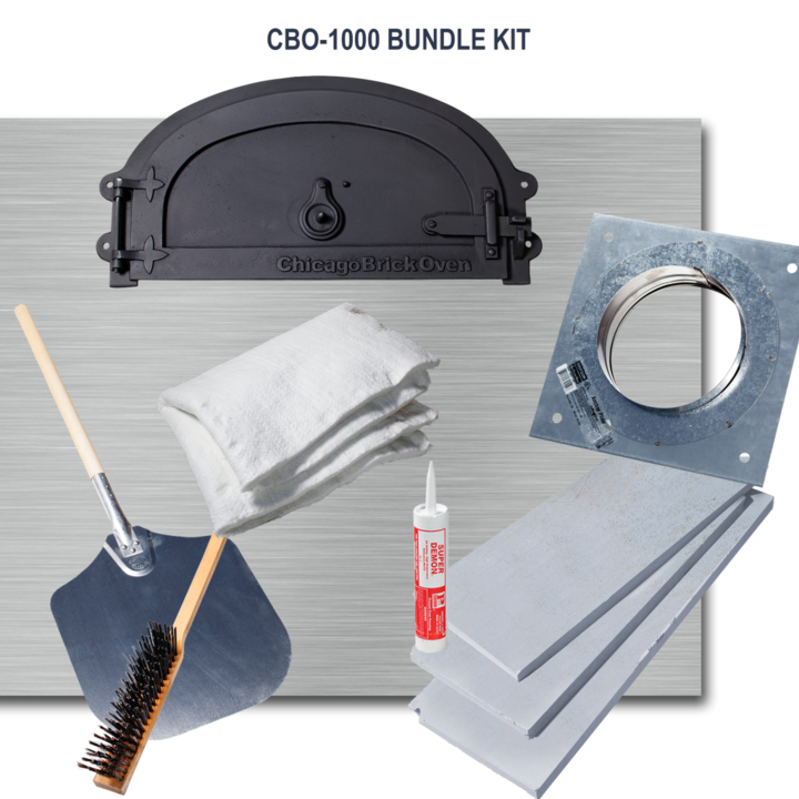 Chicago Brick Oven CBO 1000 DIY Kit Wood Fired Pizza Oven