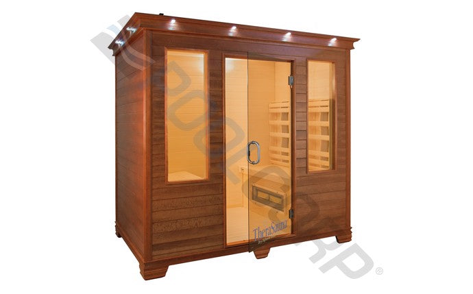 SCP-TheraSauna TS7754 Four Person Opposite Facing Infrared Sauna