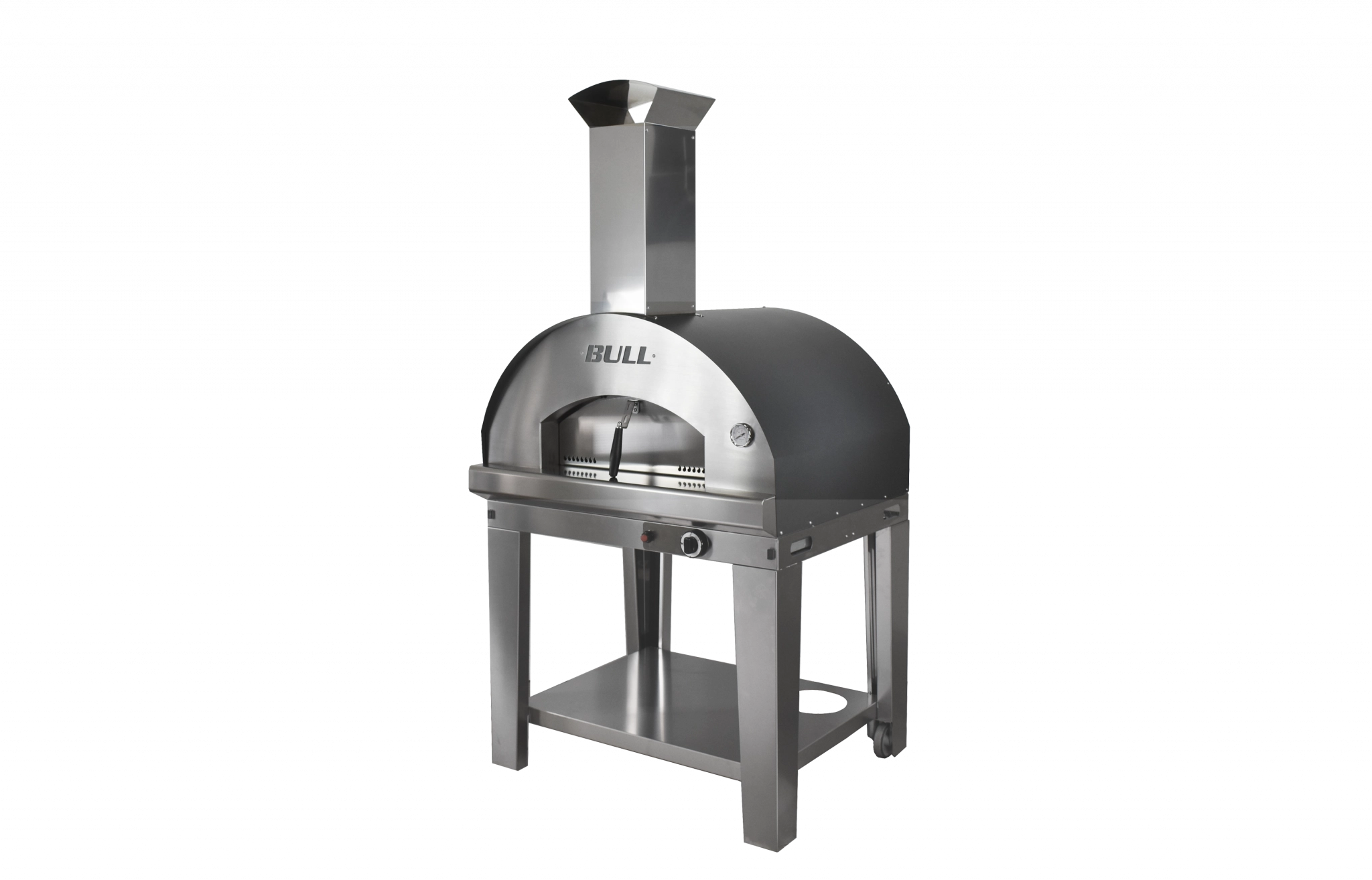 BULL BBQ Gas Fired Italian Made Pizza Oven (Cart)