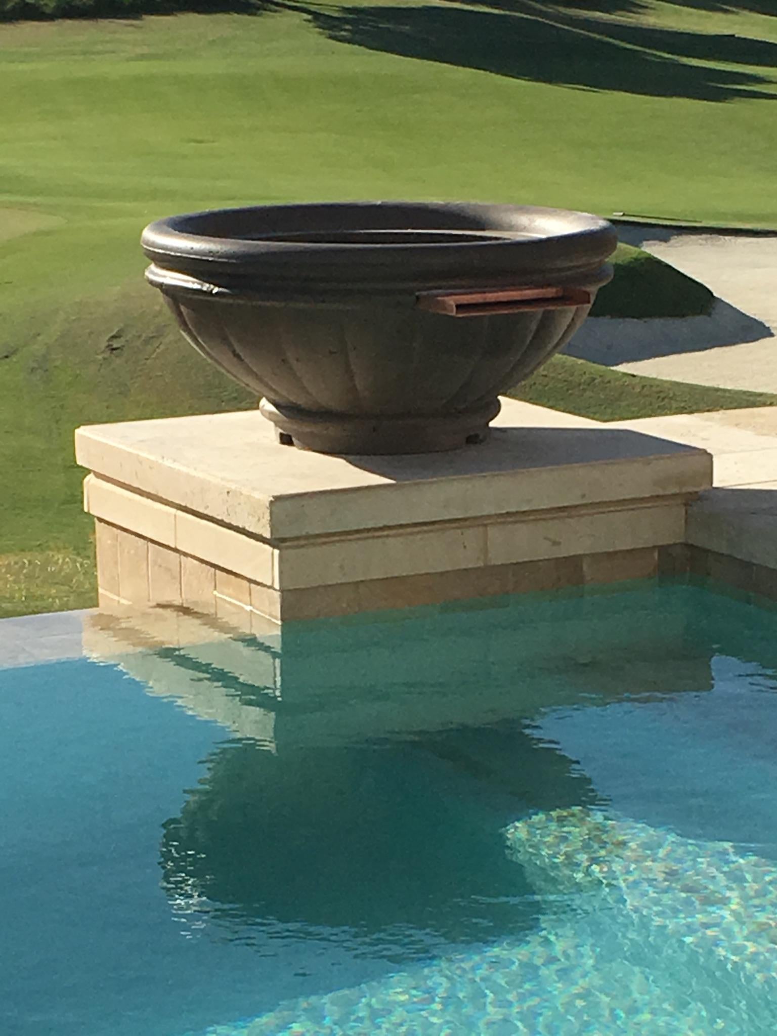 The Outdoor Plus Roma GFRC Fire Bowl