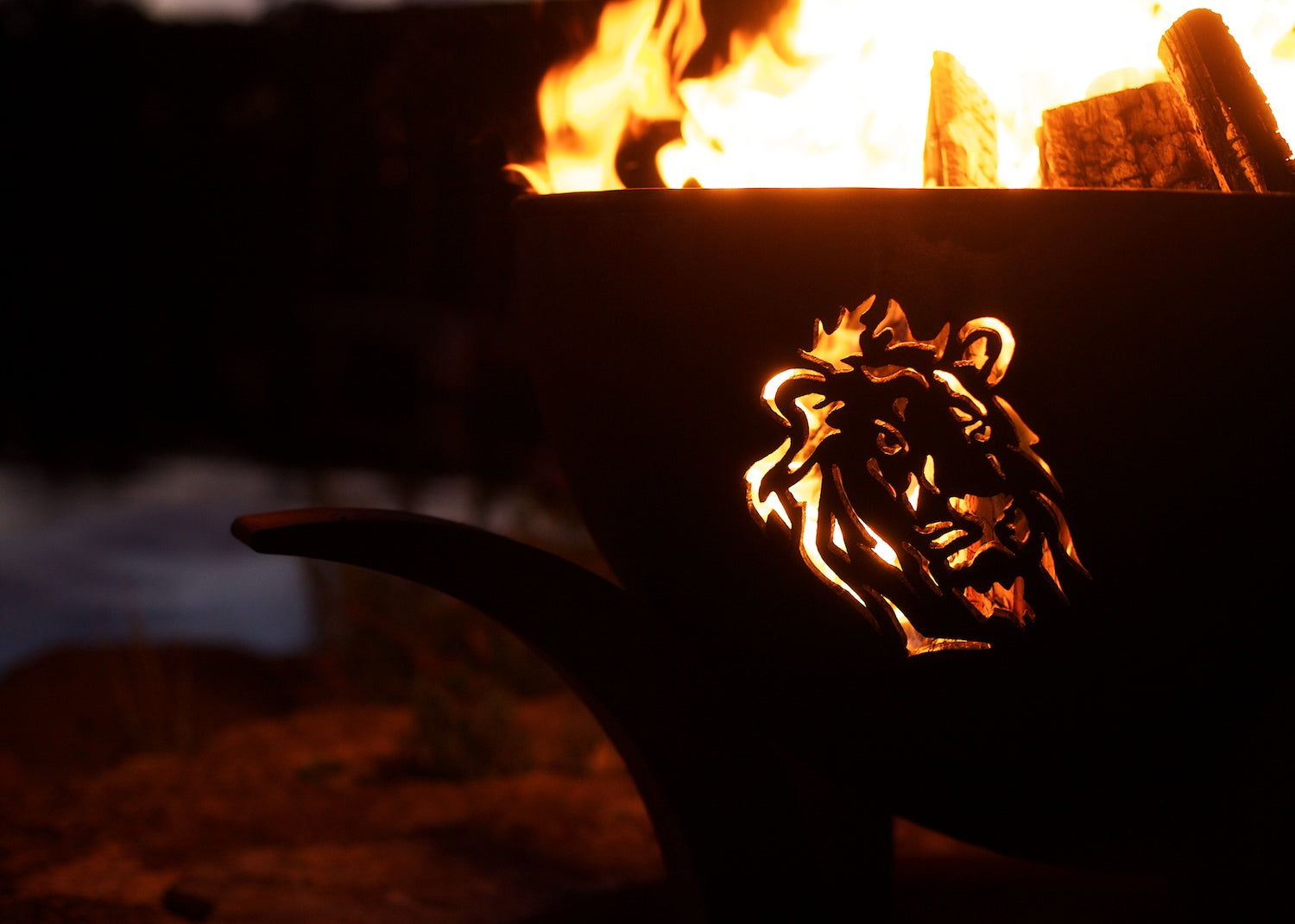 Fire Pit Art Africa's Big 5 Fire Pit