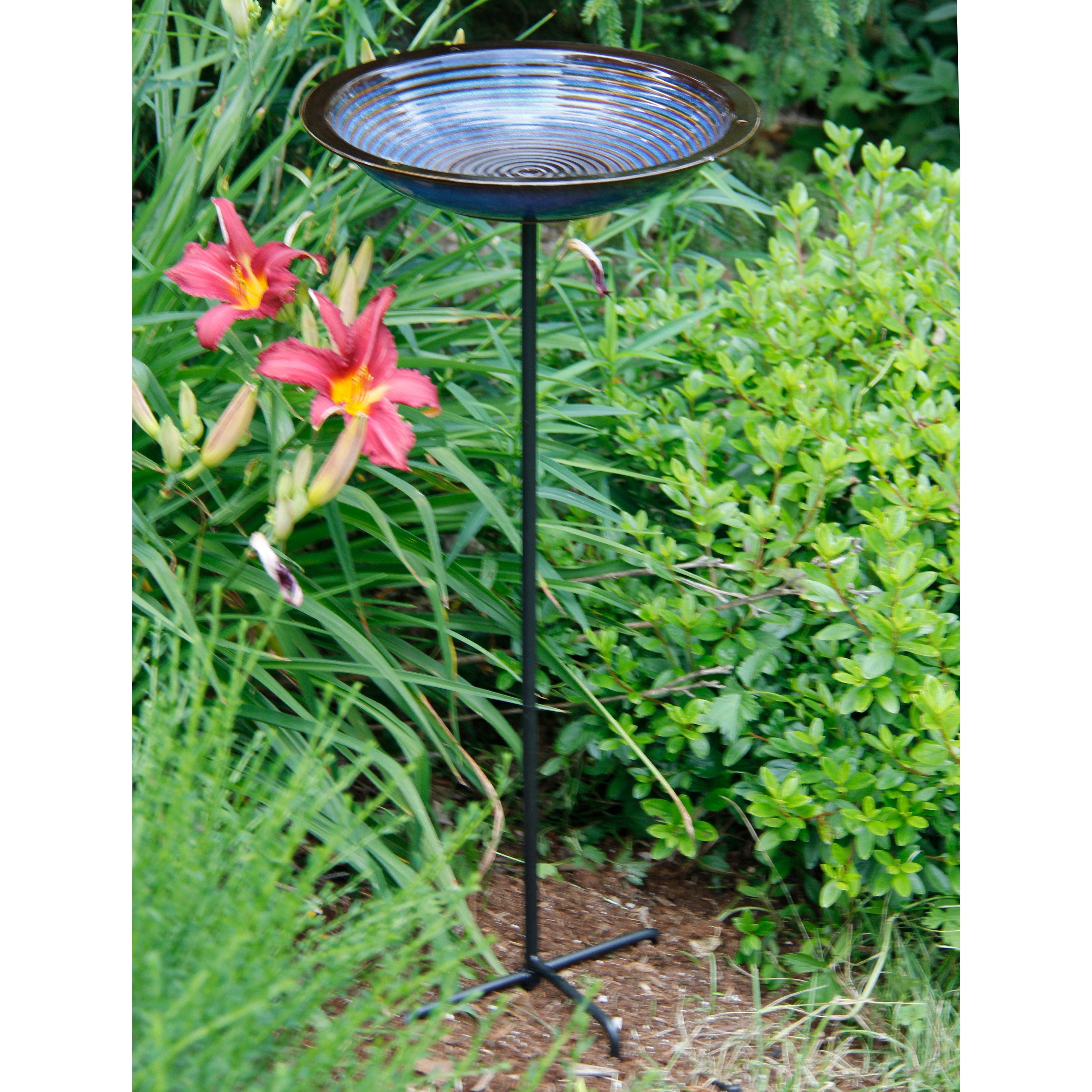 Byer Of Maine Circle Bird Bath Post