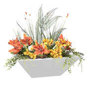 The Outdoor Plus Maya Powder Coated Steel Planter Bowl