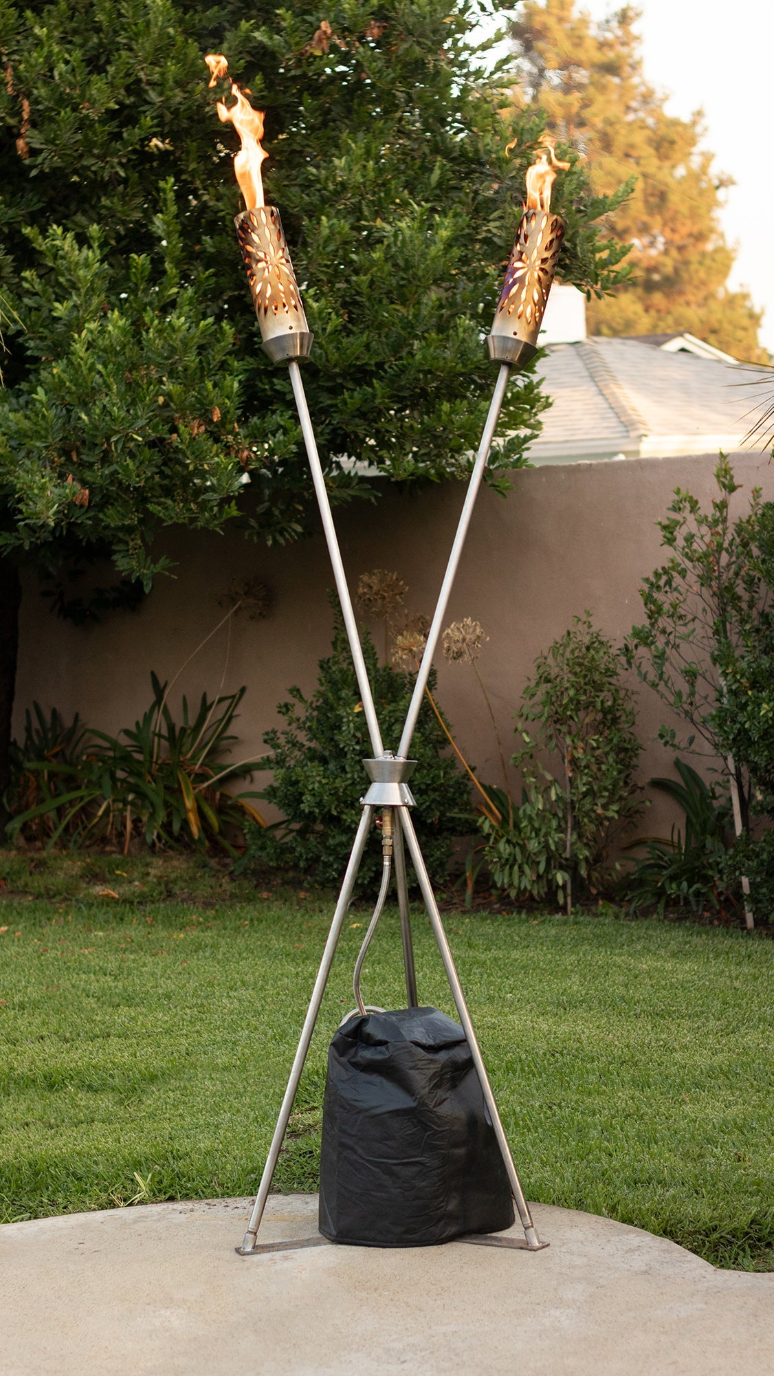 The Outdoor Plus Fire Torch Stand