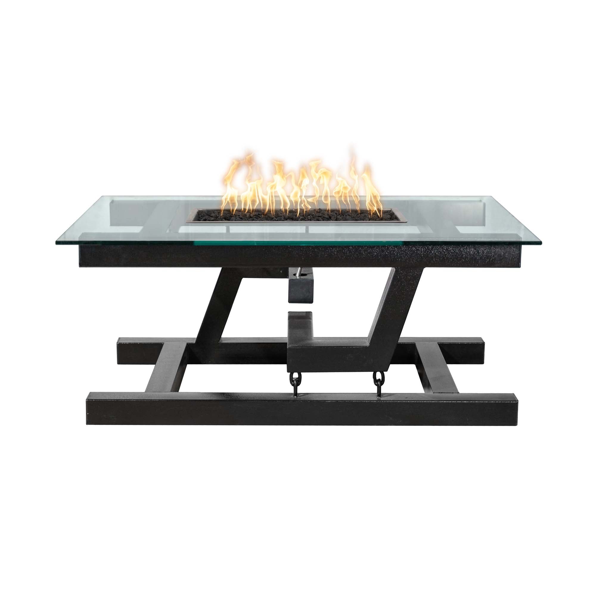 The Outdoor Plus Newton Powder Coated Fire Pit – Floating Appearance