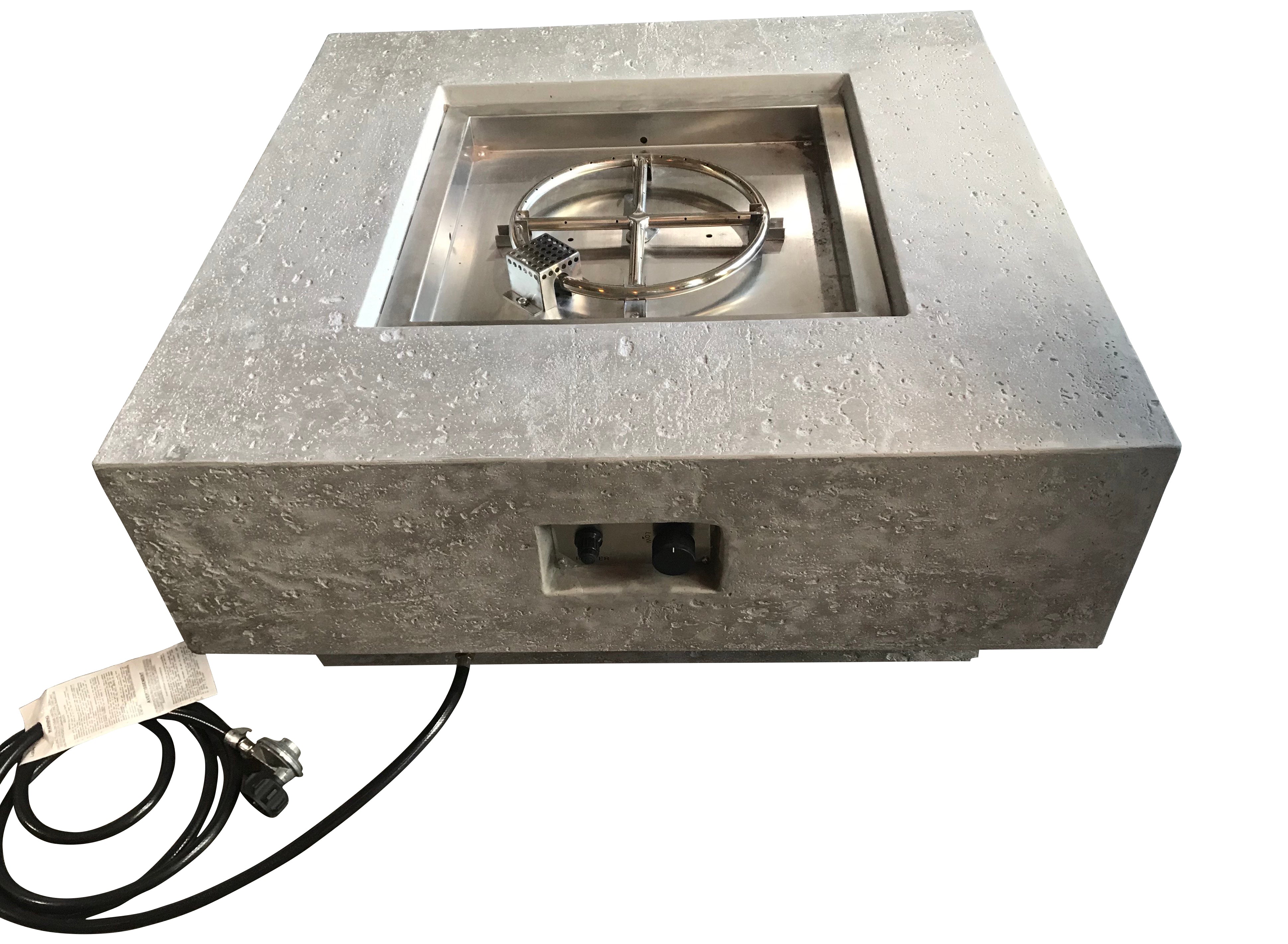 Elementi Manhattan Fire Table LP Gas