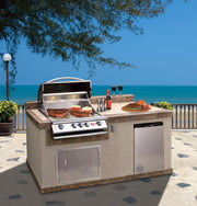 Cal Flame Pavilion PV6004 BBQ Island