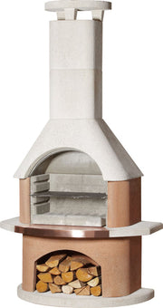 Buschbeck USA San Remo Terracotta Fire Place/BBQ