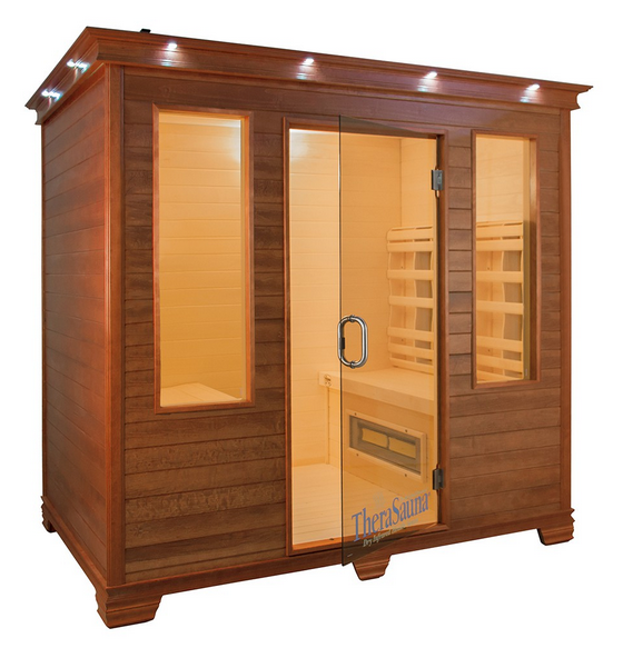 SCP-TheraSauna TS7754 Four Person Opposite Facing Infrared Sauna
