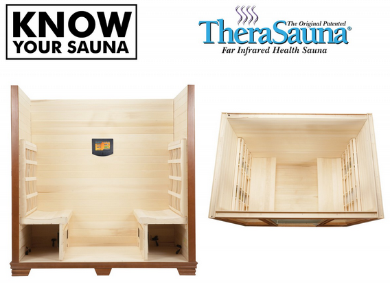 SCP-TheraSauna TS7754 Four Person Opposite Facing Infrared Sauna