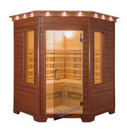 SCP-TheraSauna TS6439 Three Person Corner Infrared Sauna