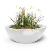 The Outdoor Plus Sedona Powder Coated Steel Planter Bowl