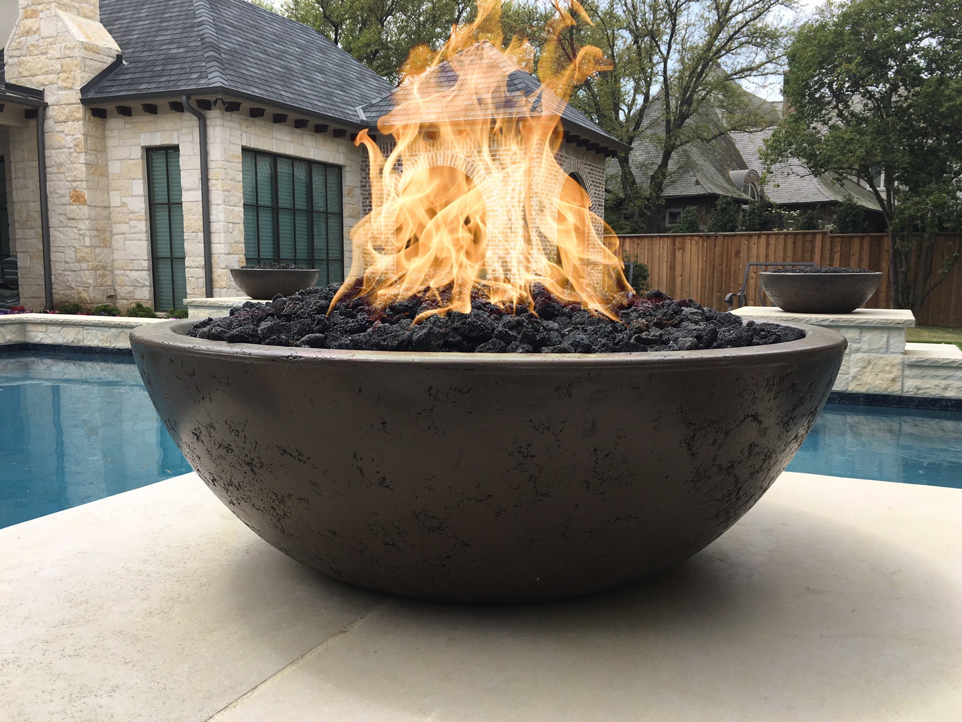 The Outdoor Plus Sedona Fire Bowl Metal Powder Coat