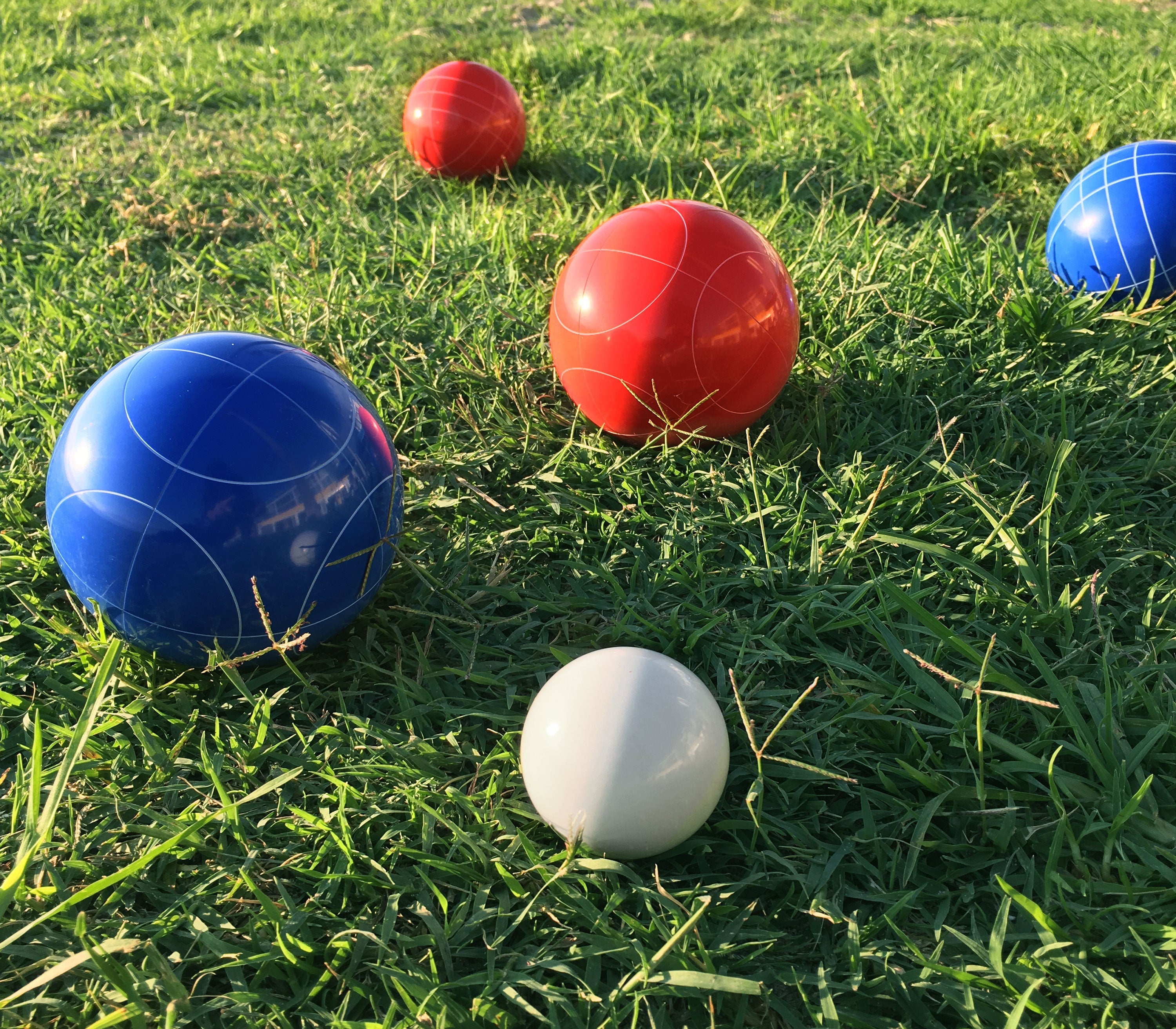 Yard Games Bocce Ball Premium 4 Color Set