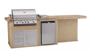 BULL BBQ Kitchen Island Culinary Q - 31045 (Stucco/Stucco Rock)