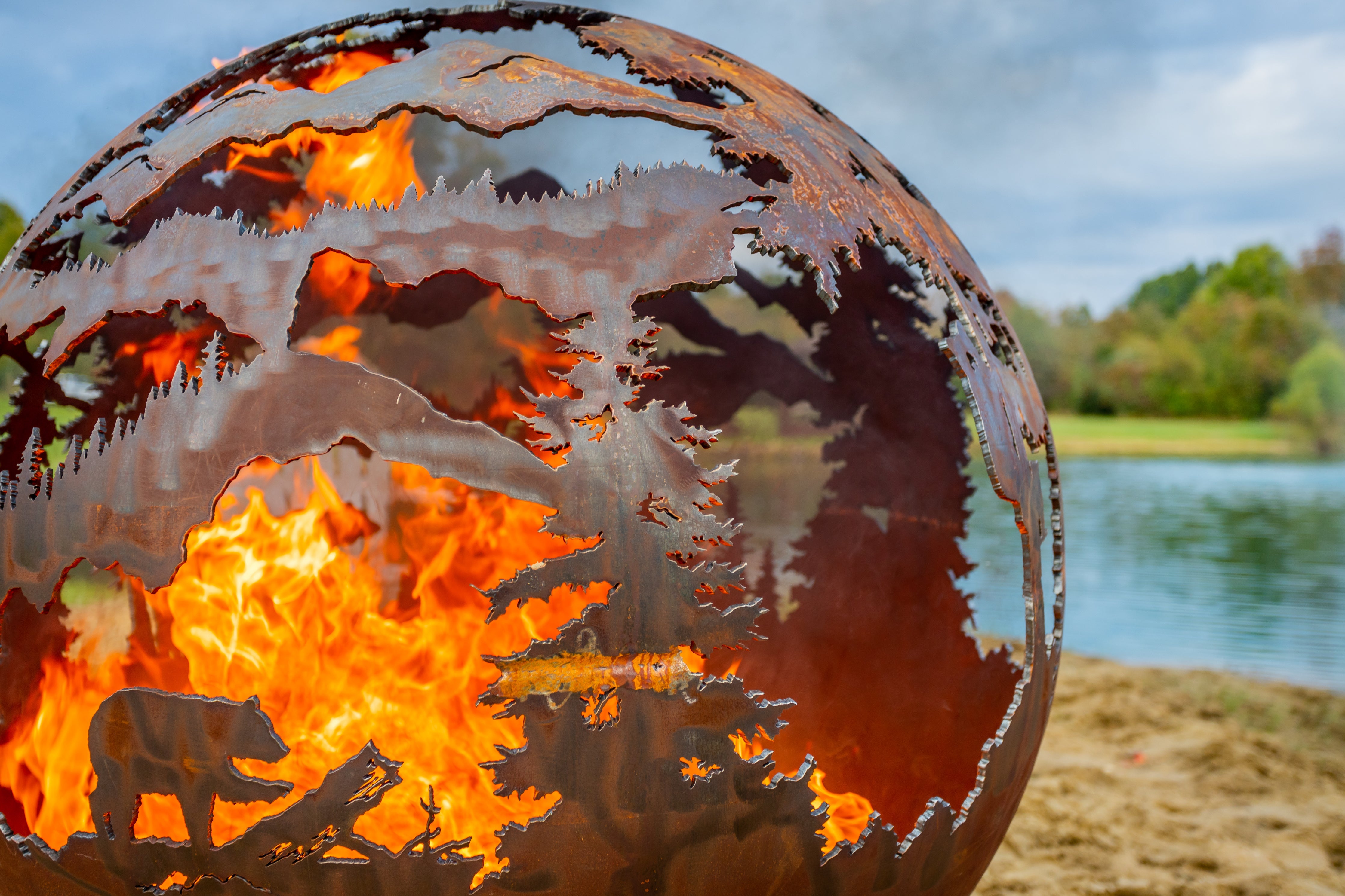 The Fire Pit Gallery Smokey Mountains Fire Pit Sphere