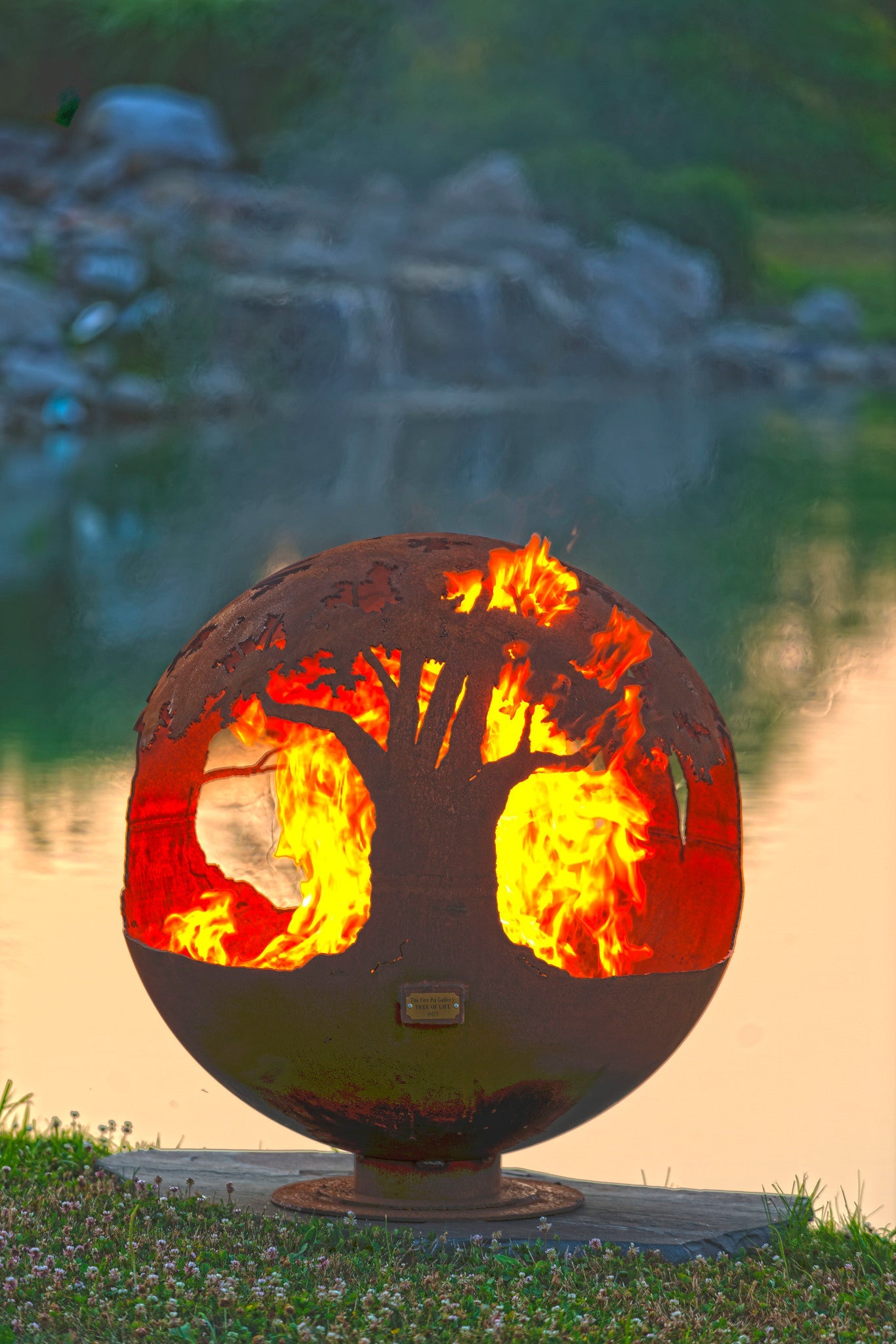 The Fire Pit Gallery Tree of Life Fire Pit Sphere