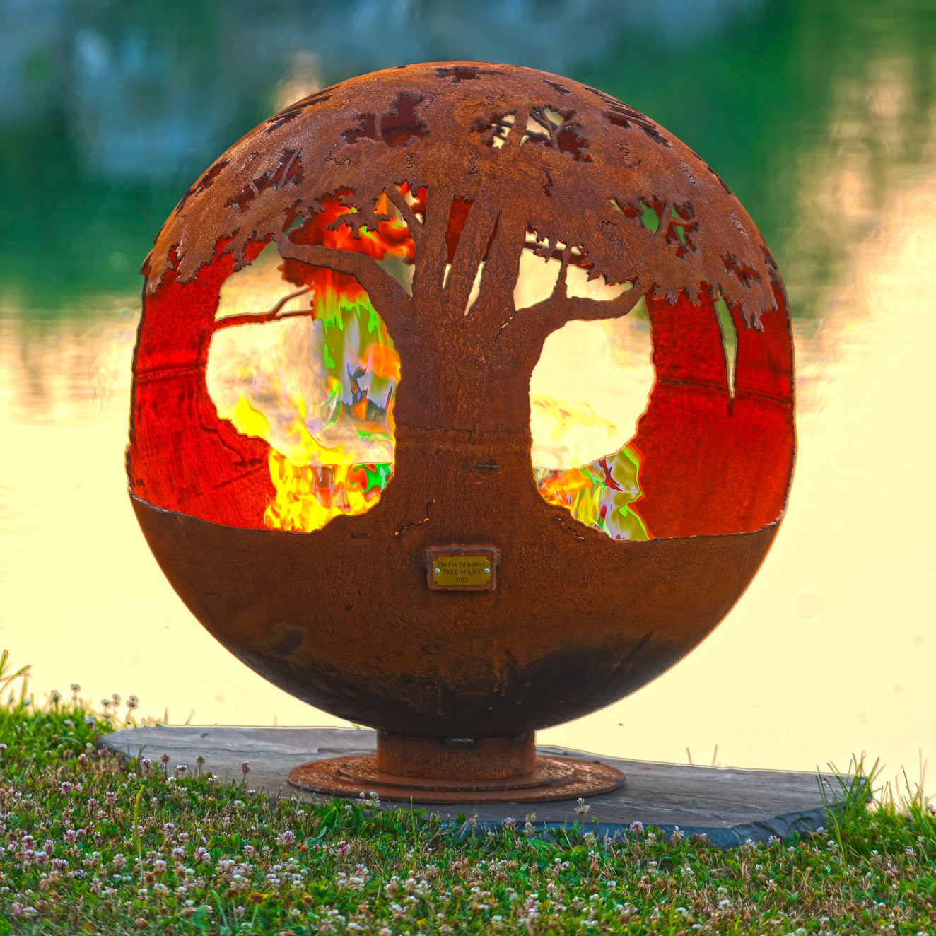 The Fire Pit Gallery Tree of Life Fire Pit Sphere