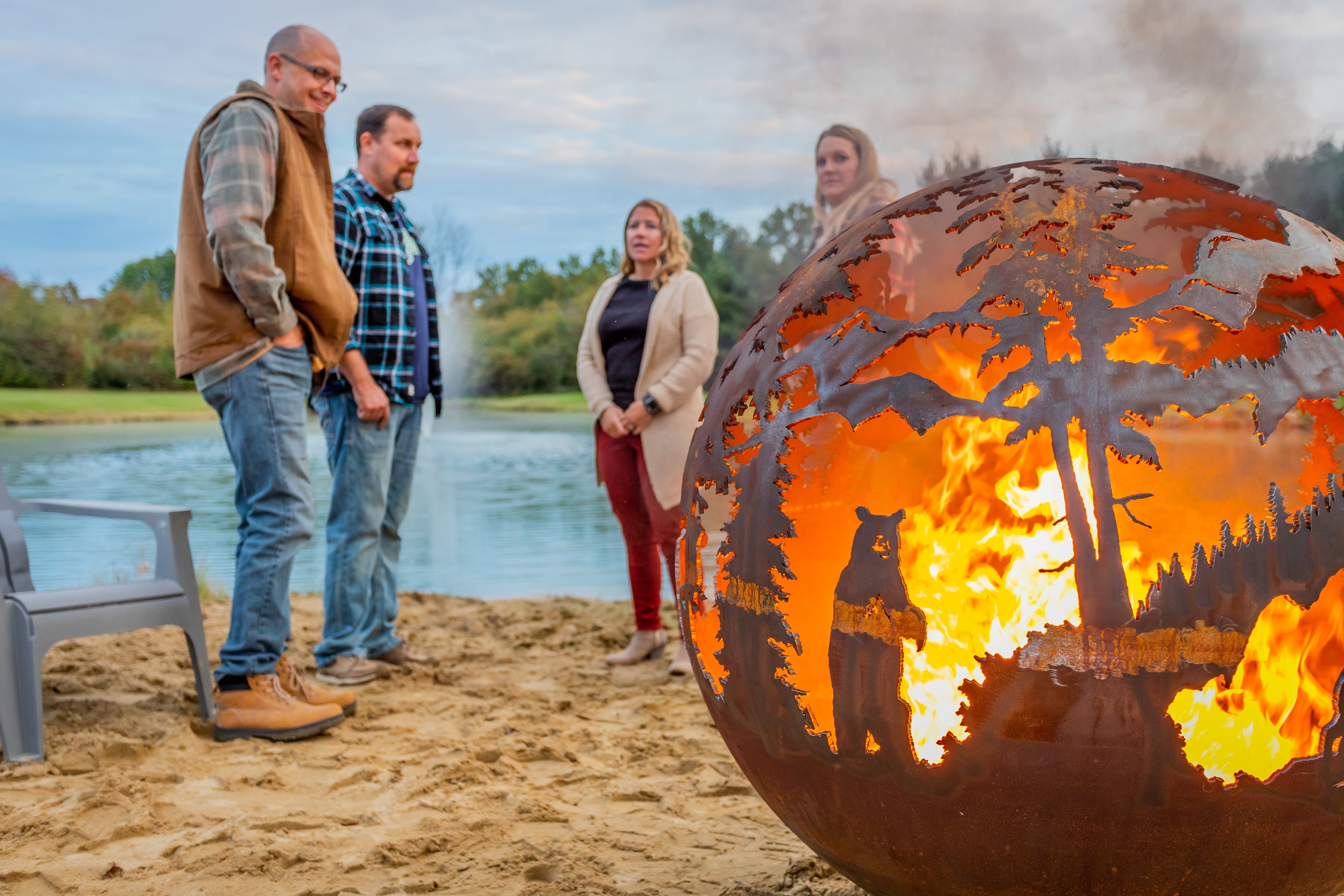 The Fire Pit Gallery Smokey Mountains Fire Pit Sphere