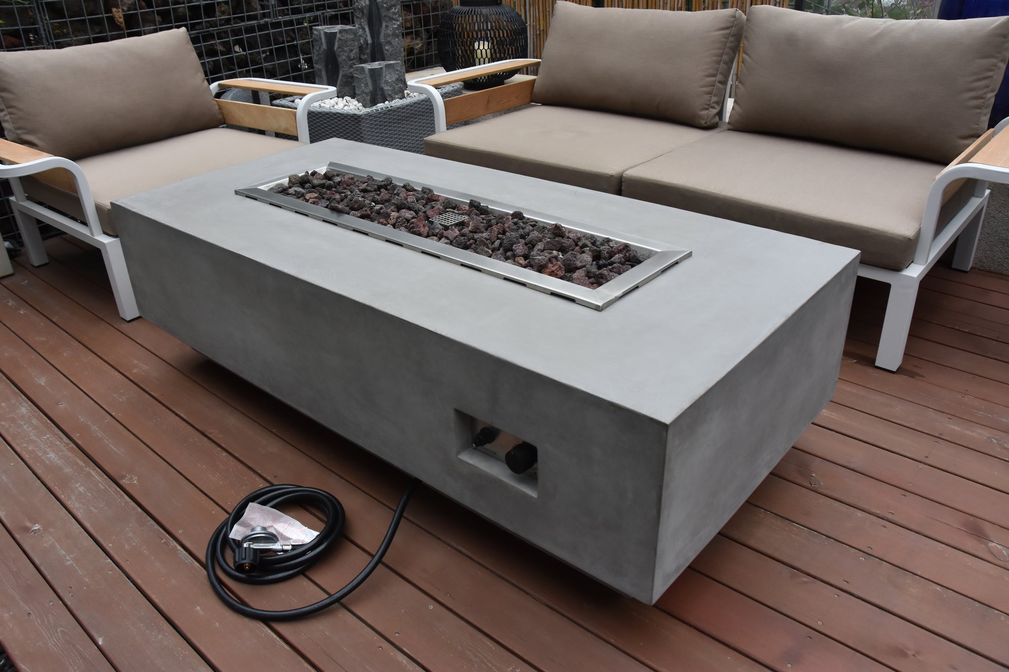 Elementi Granville Fire Table LP Gas