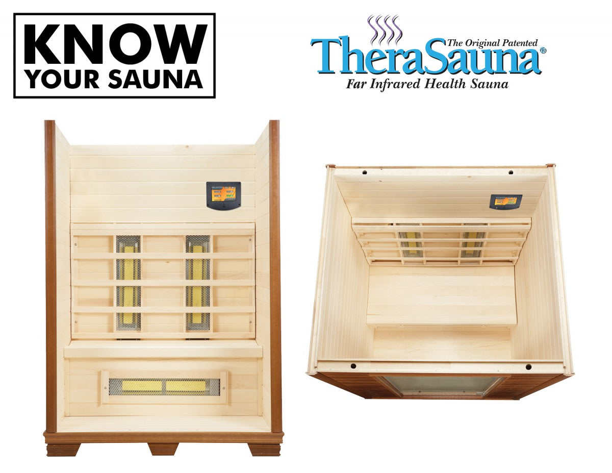 SCP-TheraSauna TS5753 Two Person Plus Infrared Sauna