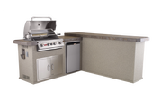 BULL BBQ Kitchen Island Mesquite Q - 31043 (Stucco/Stucco Rock)