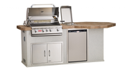 BULL BBQ Kitchen Island Octi Q - 31016 (Stucco/Stucco Rock) / 31017 (Rock)