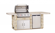 BULL BBQ Kitchen Island Power BBQ - 31008 (Stucco/Stucco Rock) / 31009 (Rock)