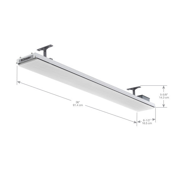 Dimplex Long Wave Black Or White Outdoor/Indoor Infared Heater DLW Series