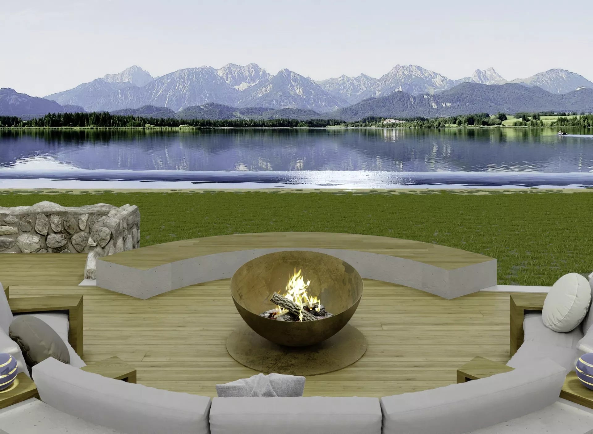 Glamm Fire Solace Fire Pit